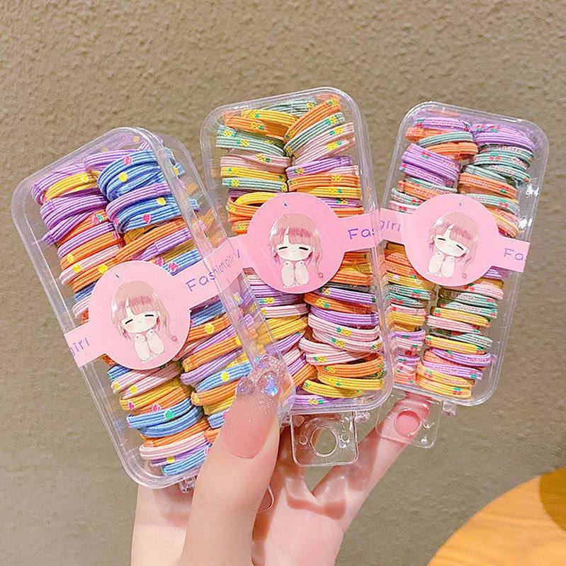 ខ្សែចងសក់ក្មេង ១ប្រអប់មាន៦០ខ្សែ